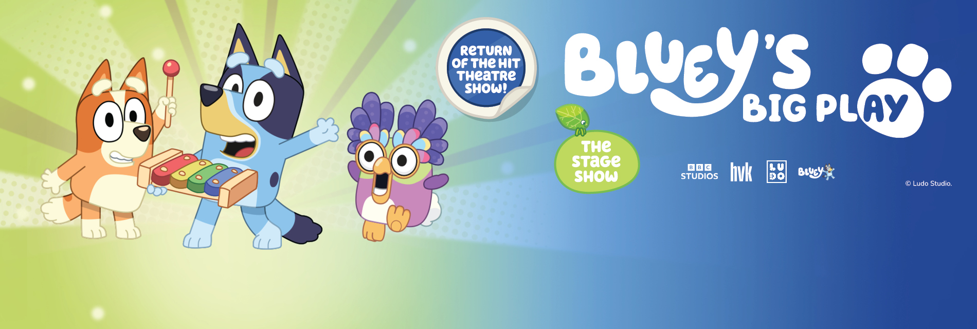 Slide 1: Bluey's Big Play